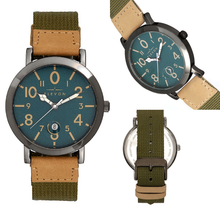 Load image into Gallery viewer, Elevon Mach 5 Canvas-Band Watch with Date