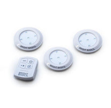 Load image into Gallery viewer, Bright Basics Ultra Thin Wireless LED Puck Light (3-Pack)