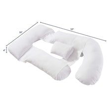 Load image into Gallery viewer, Cheer Collection U Shaped Pregnancy Pillow