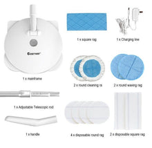 Load image into Gallery viewer, Electric Wireless Spin Spray Mop Sweeper