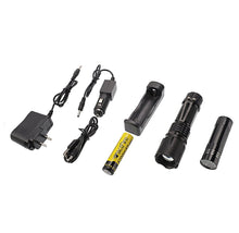 Load image into Gallery viewer, 2000 Lumen Tactical Zooming Flashlight Set