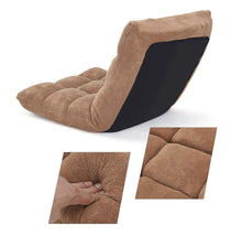 Load image into Gallery viewer, Adjustable 14-Position Folding Floor Chair