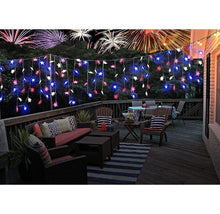 Load image into Gallery viewer, Citronella Star Lights in Red, White, and Blue