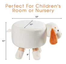 Load image into Gallery viewer, Cheer Collection Kids Mini Padded Animal Footrest