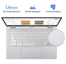 Load image into Gallery viewer, Asus 14” HD Chromebook Intel Core m3, 4GB RAM, 128GB SSD, Backlit Keyboard