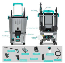 Load image into Gallery viewer, Cordless Electric 1.5 GMP 1160 PSI Pressure Washer