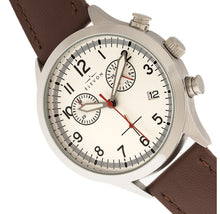 Load image into Gallery viewer, Elevon Antoine Chronograph Leather-Band Watch