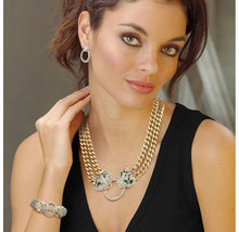Load image into Gallery viewer, Crystal Leopard Fashion Jewelry Set