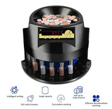 Load image into Gallery viewer, Electric LED Display Auto Coin Sorter