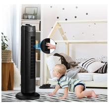 Load image into Gallery viewer, Fantask 35W 28'' 3-Speed Oscillating Bladeless Tower Fan