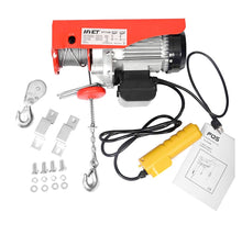 Load image into Gallery viewer, 1320 lbs Mini Electric Wire Hoist
