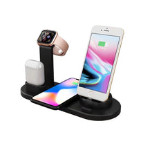 Load image into Gallery viewer, 4-in-1 Wireless Qi Charging Station
