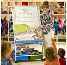 Load image into Gallery viewer, Copernicus Royal Dry Erase Easel with Storage Tubs