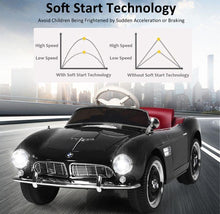 Load image into Gallery viewer, BMW Licensed Retro 12V 507 Electric Kids' RC Ride On Car