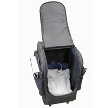 Load image into Gallery viewer, Amerileather Rolling 12-Bottle Wine Bag