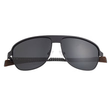 Load image into Gallery viewer, Breed Hardwell Titanium and Carbon Fiber Polarized Men's Sunglasses