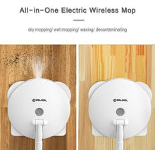 Load image into Gallery viewer, Electric Wireless Spin Spray Mop Sweeper