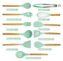 Load image into Gallery viewer, 11-Piece Kitchen Utensil Set with Holder