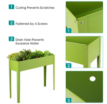 Load image into Gallery viewer, Elevated 40" x 12" Outdoor Garden Plant Stand