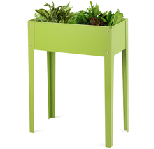 Load image into Gallery viewer, Elevated 40" x 12" Outdoor Garden Plant Stand