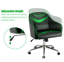 Load image into Gallery viewer, Adjustable Height Massaging Lumbar Task Chair