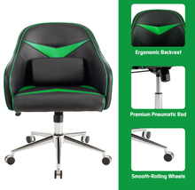 Load image into Gallery viewer, Adjustable Height Massaging Lumbar Task Chair