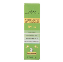 Load image into Gallery viewer, Babo Botanicals Nutri-Soothe Lip Treatment SPF 15 (6-Pack)