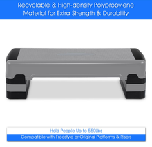 Load image into Gallery viewer, Adjustable 35'' Exercise Stepper