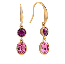 Load image into Gallery viewer, Bertha Jemma 18k Plated Dangle Earrings