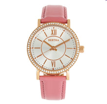 Load image into Gallery viewer, Bertha Lydia Women's Leather-Band Watch