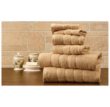 Load image into Gallery viewer, Bibb Home 100% Egyptian Cotton 6-Piece Towel Set