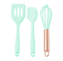 Load image into Gallery viewer, Diamond Home 3-Piece Mini Silicone Utensil Set