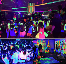 Load image into Gallery viewer, 22-Inch UV Blacklight LED Light Bar with 60-Inch Cord