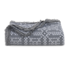 Load image into Gallery viewer, Donna Sharp Oversized Garment Washed Cotton Jacquard Blanket