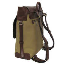 Load image into Gallery viewer, Amerileather Two-Tone Ballistic Nylon Backpack