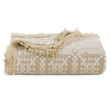 Load image into Gallery viewer, Donna Sharp Oversized Garment Washed Cotton Jacquard Blanket