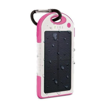 Load image into Gallery viewer, Aduro PowerUp Solar 6,000mAh Portable Backup Battery
