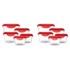 10- or 20-Piece Vented Lid Food Storage Container Set