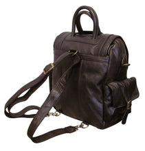 Load image into Gallery viewer, Amerileather Three Way Leather Backpack
