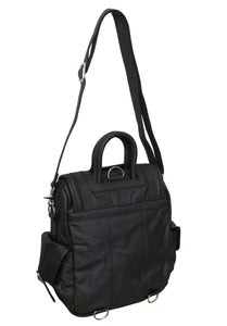 Amerileather Three Way Leather Backpack