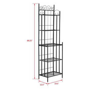 5-Tier Multi-use Metal Baker's Rack
