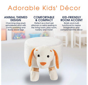 Cheer Collection Kids Mini Padded Animal Footrest