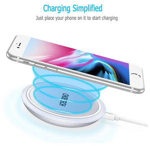 CHOETECH Wireless Charging Pad for Qi-Enabled Devices