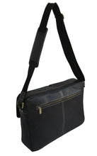 Load image into Gallery viewer, Amerileather Dual Flap Leather Messenger Briefcase
