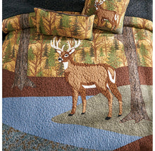 Load image into Gallery viewer, Donna Sharp Deer Brook 3-piece Cotton Quilt Set
