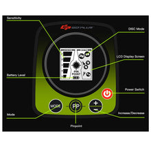 Load image into Gallery viewer, Back-lit LCD Metal Detector with Search Coil &amp; Headphone Bag
