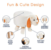 Load image into Gallery viewer, Cheer Collection Kids Mini Padded Animal Footrest

