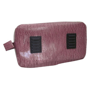 Amerileather Printed Leather Toiletry Bag