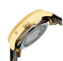 Load image into Gallery viewer, Heritor Piccard Automatic Semi-Skeleton Leather-Band Watch
