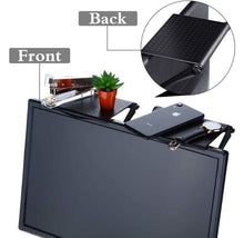 Load image into Gallery viewer, Clip-On Storage Shelf for Monitors

